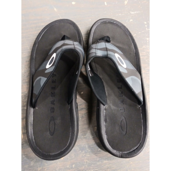 Oakley Super Coil Sandal Grey Camo Used Acceptable