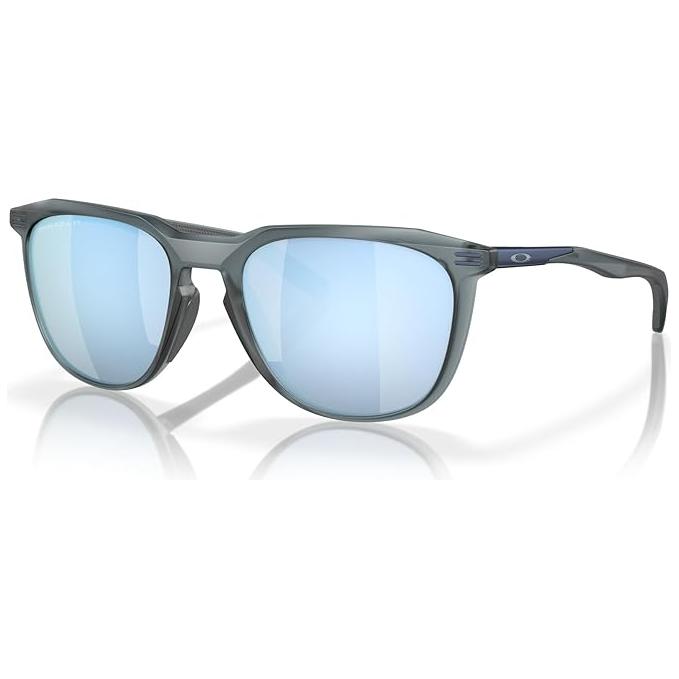 Oakley Thurso Sunglasses - Matte Crystal Black; PRIZM Deep Water