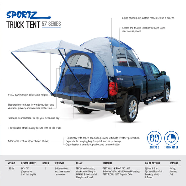 Napier Sportz Truck Tent Ourland Outdoor
