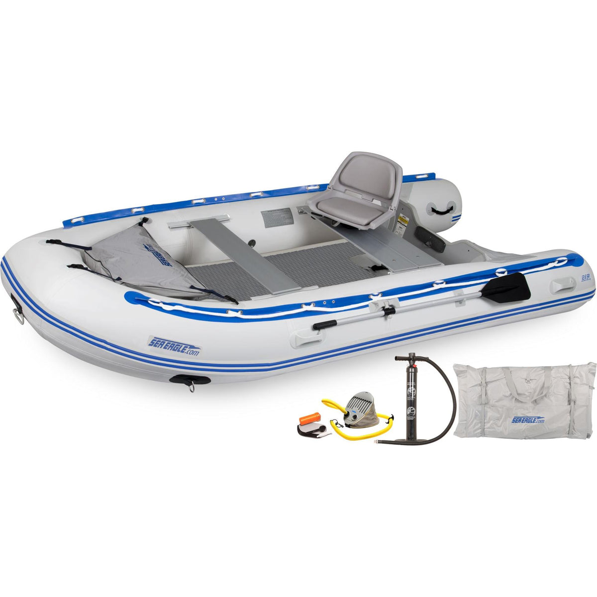 Sea Eagle 126  Sport Runabout Drop-Stitch Swivel Seat Package