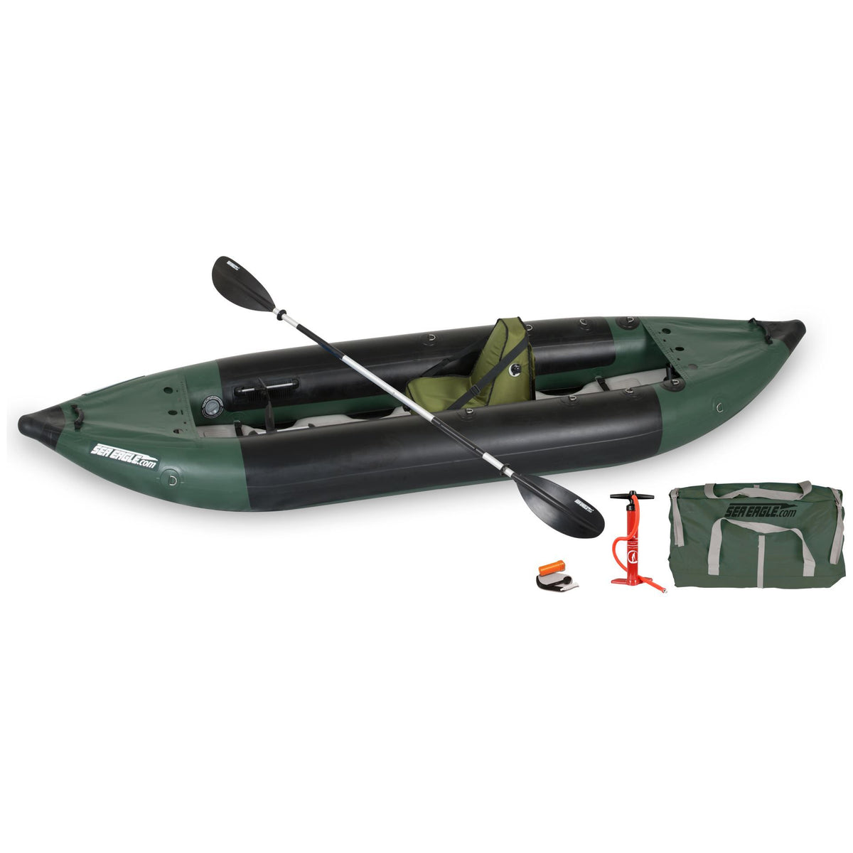 Sea Eagle 350fx Explorer Fishing Kayak Deluxe Solo Package