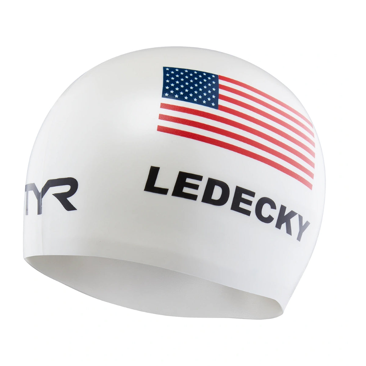 TYR Adult Katie Ledecky Silicone Swim Cap