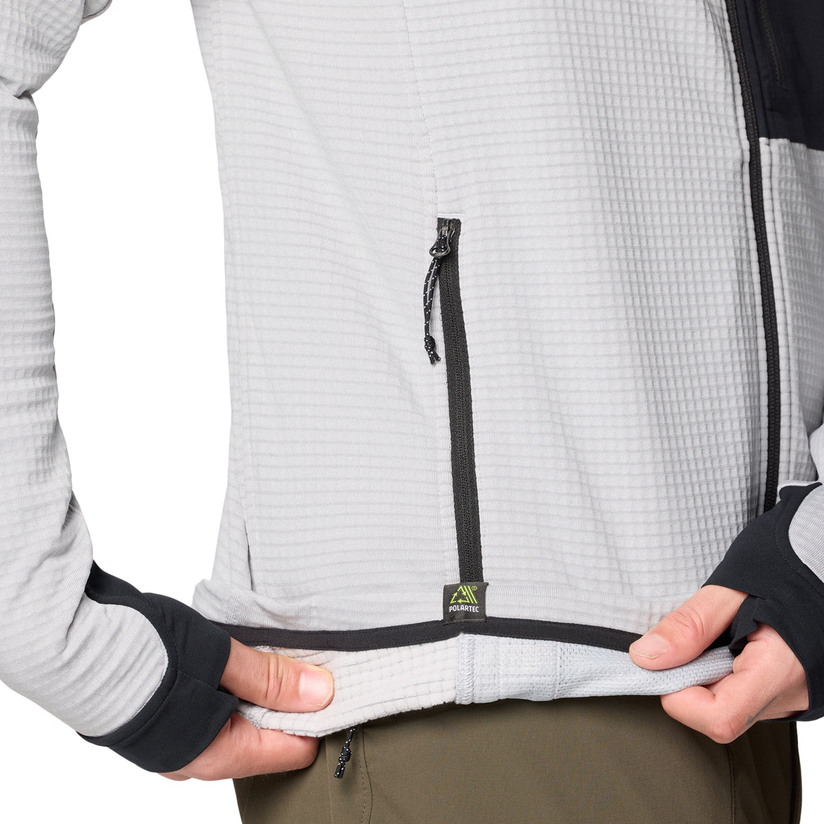 Mountain Hardwear Men's Polartec Power Grid Full Zip Hoody