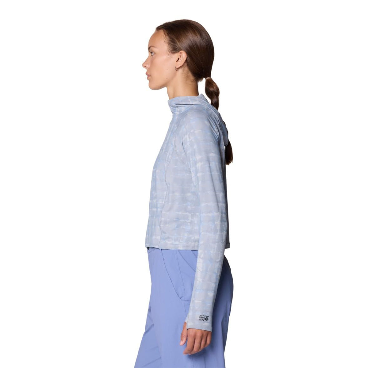 Mountain Hardwear Women's Crater Lake Half Zip Crop Hoody