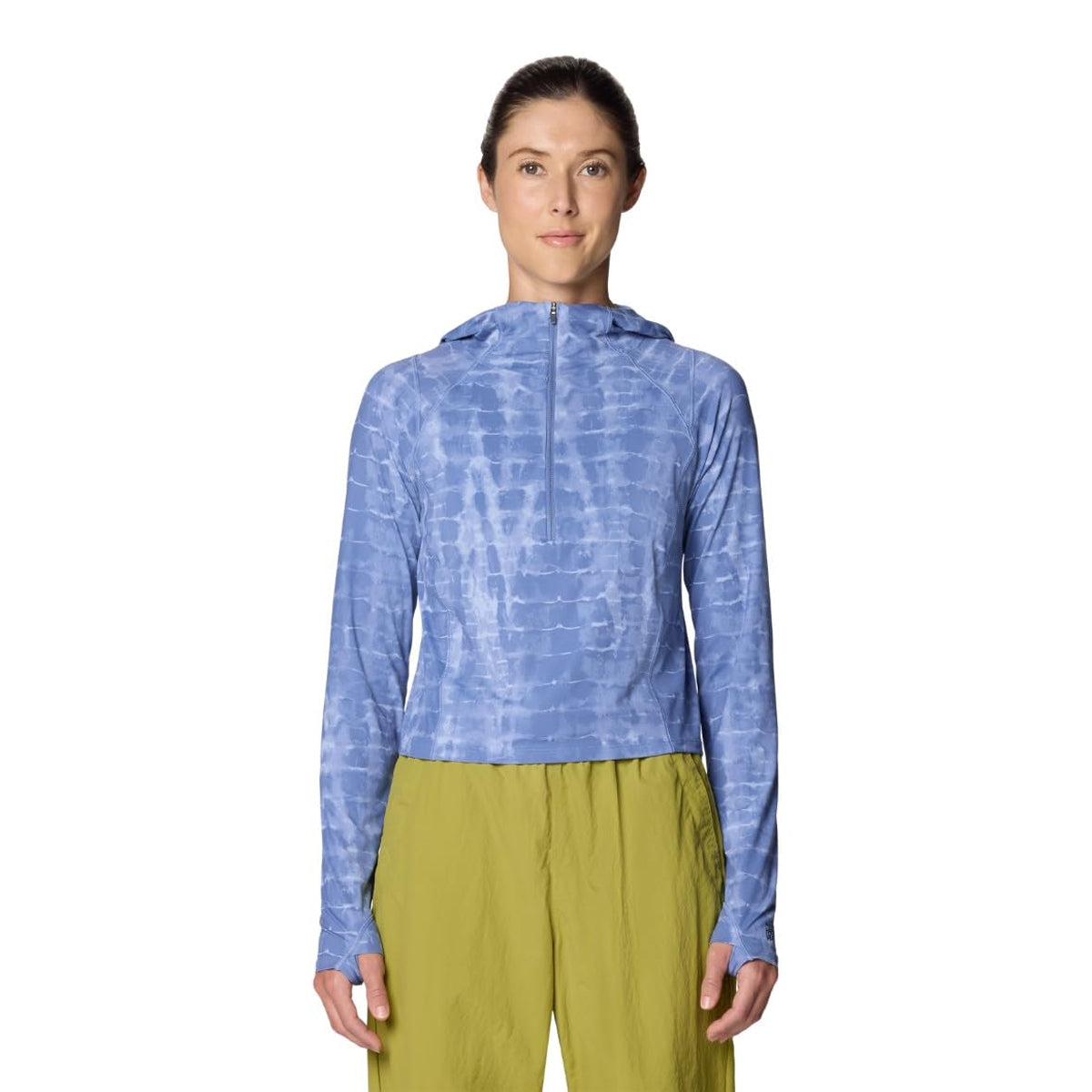 Mountain Hardwear Women's Crater Lake Half Zip Crop Hoody