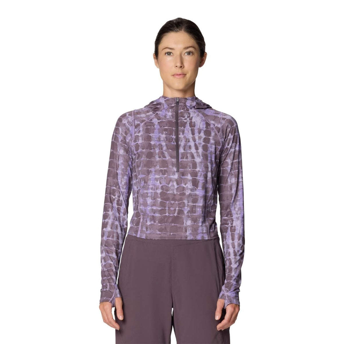 Mountain Hardwear Women's Crater Lake Half Zip Crop Hoody