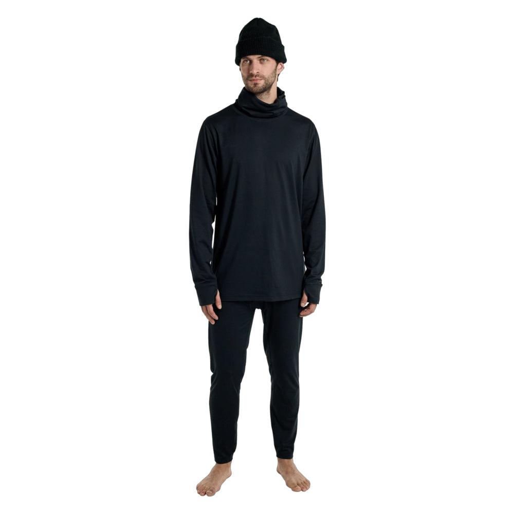 Burton Men&#39;s Midweight Base Long Neck Shirt