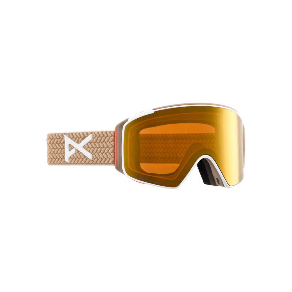 Anon M4S Cylindrical Goggles + Bonus Lens + MFI Face Mask