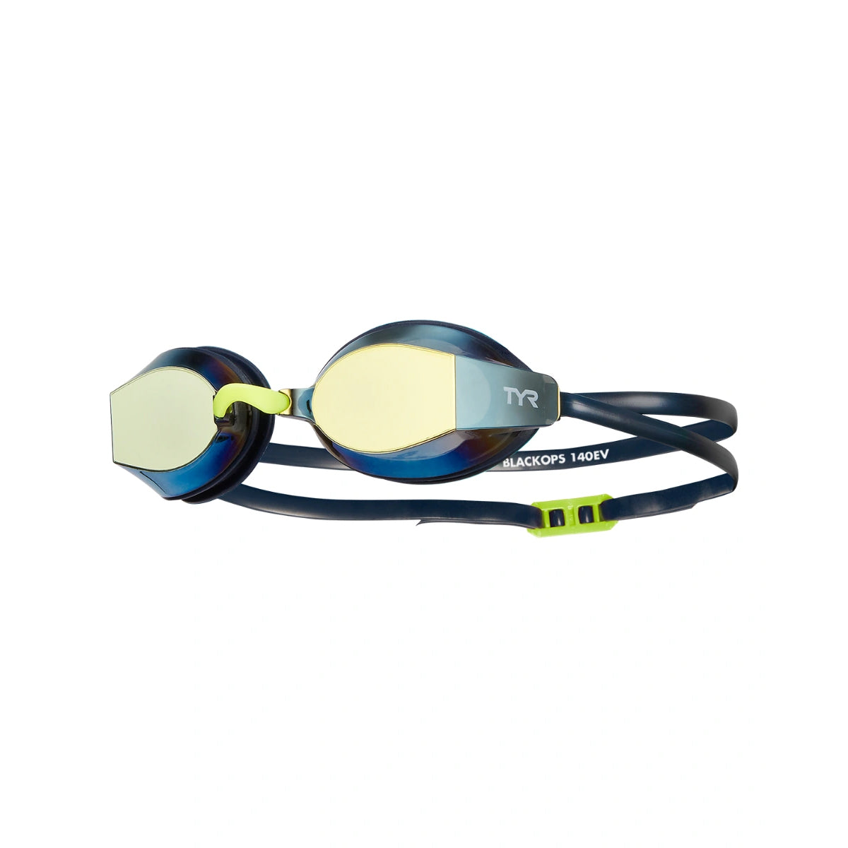 TYR Adults Black Ops 140 EV Mirrored Racing Goggles