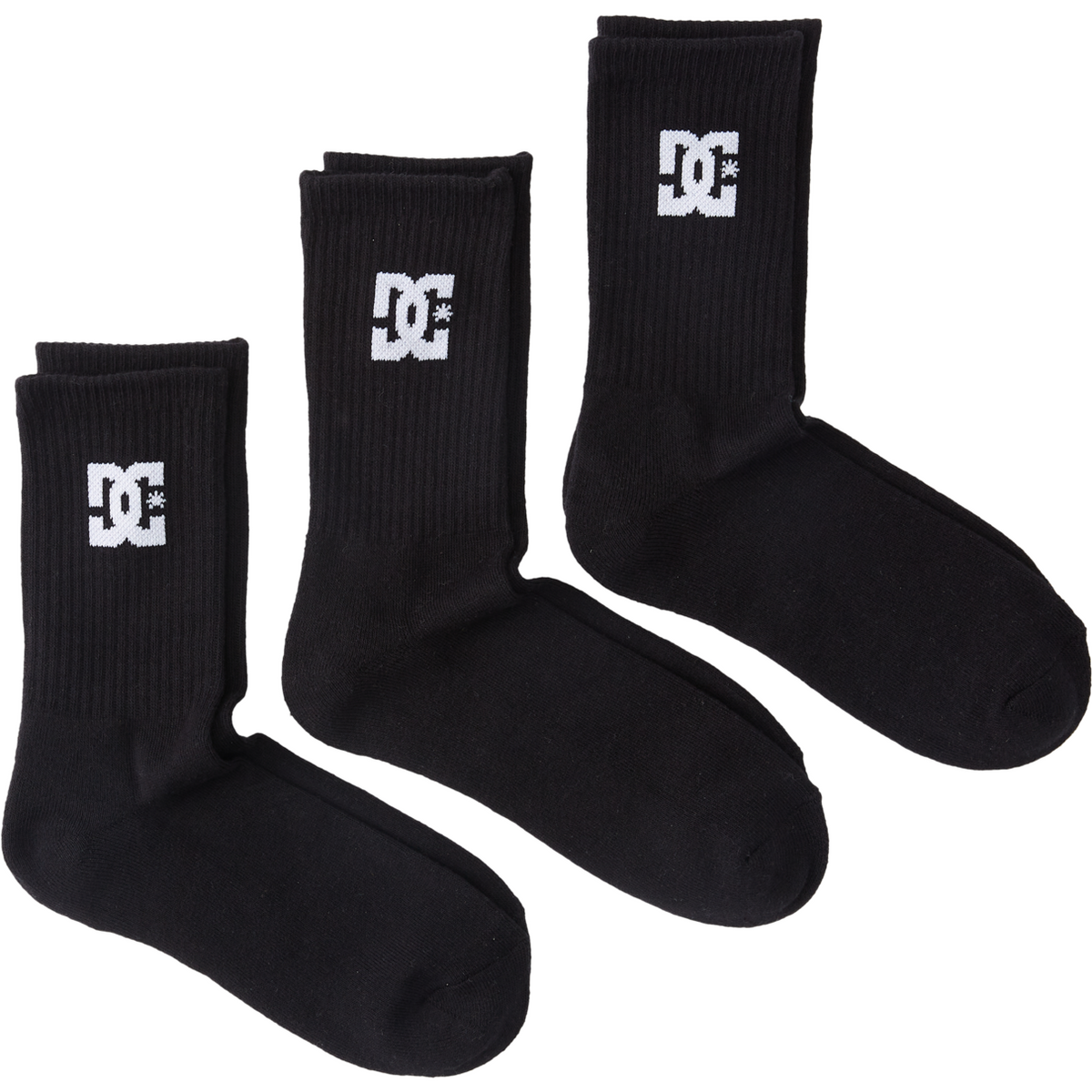 DC Men&#39;s SPP Crew Socks 3-Pack