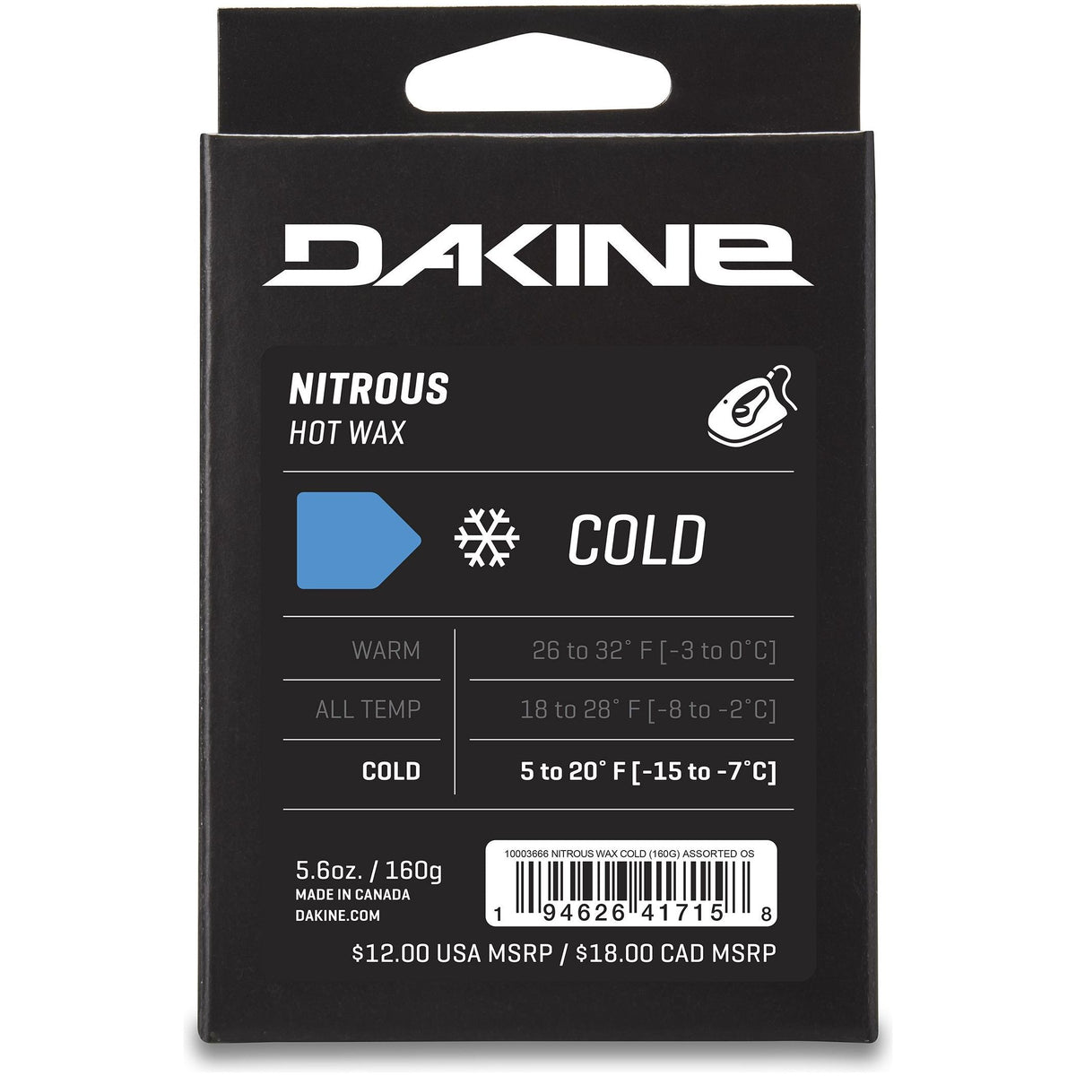 Dakine Nitrous Wax - Cold