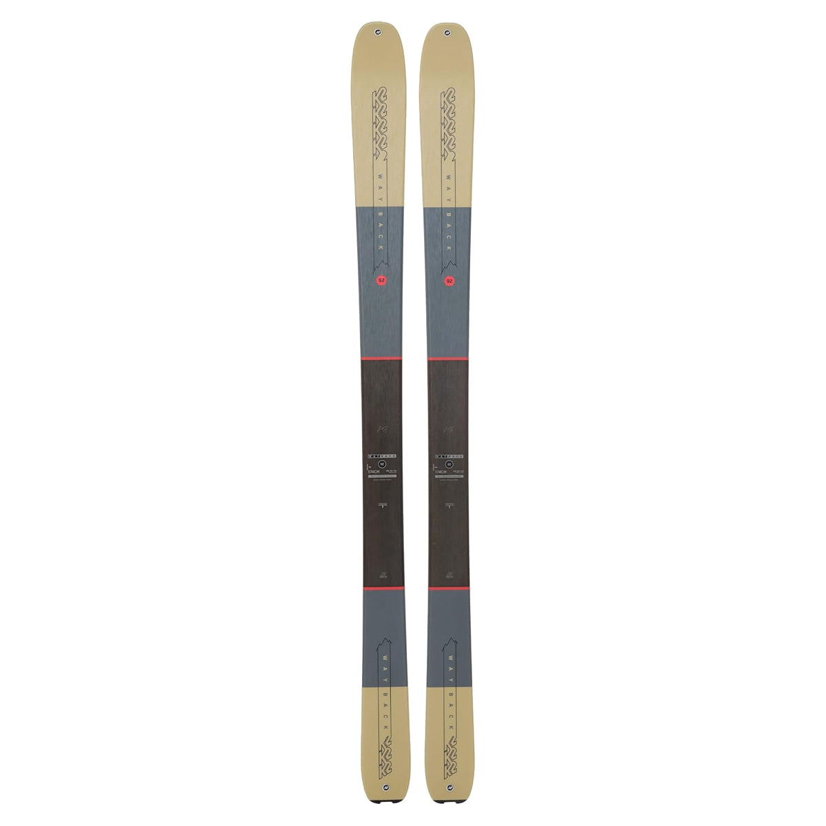 K2 Wayback 92 Skis