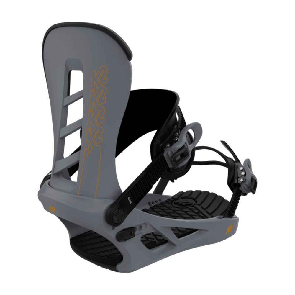 bindings for k2 skis K2 Sonic Snowboard Bindings 2026 Large / Grey