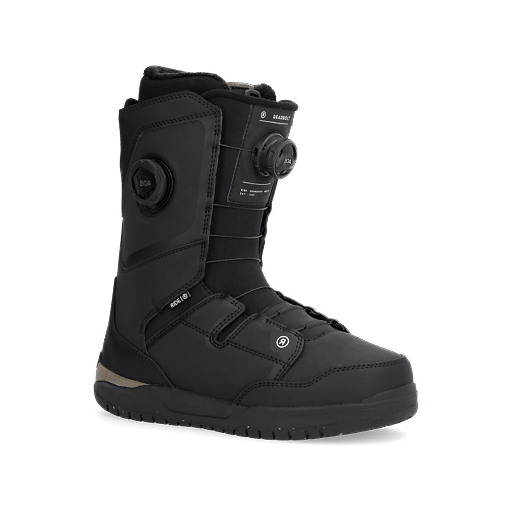 Ride Deadbolt Zonal Snowboard Boots 2025 Black / 13