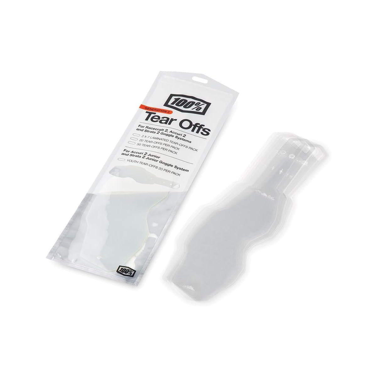 100% RC2/AC2/ST2 Standard Tear-Offs