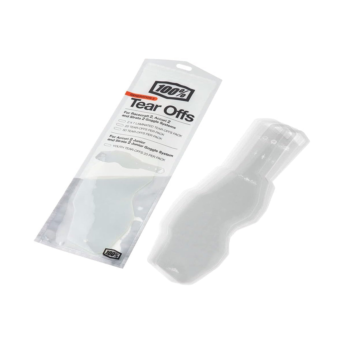 100% RC2/AC2/ST2 Standard Tear-Offs