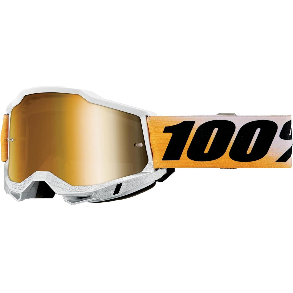 100% Accuri 2 Moto/MTB Goggle - Shiv; Mirror True Gold