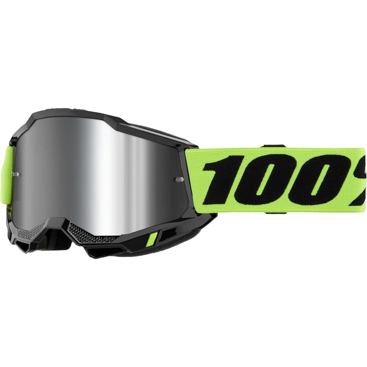 100% Accuri 2 Moto/MTB Goggle - Odeon; Mirror Silver Flash