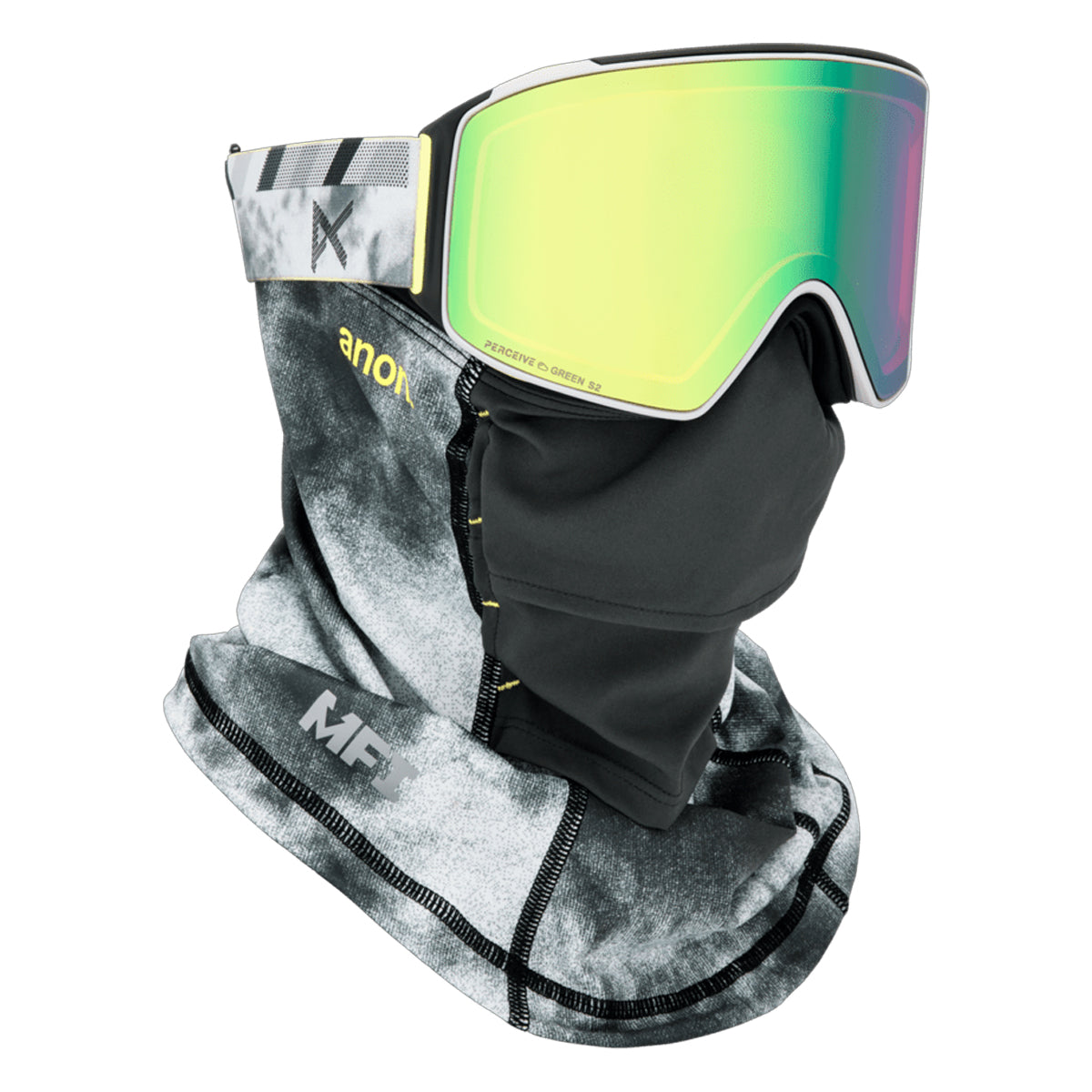 Anon M4 Goggles (Cylindrical) + Bonus Lens + MFI Face Mask