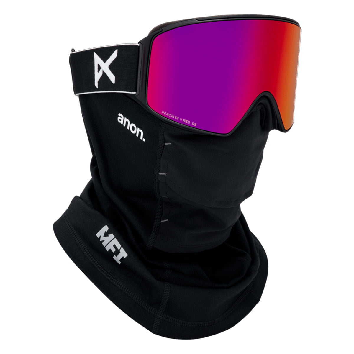 Anon M4 Goggles (Cylindrical) + Bonus Lens + MFI Face Mask