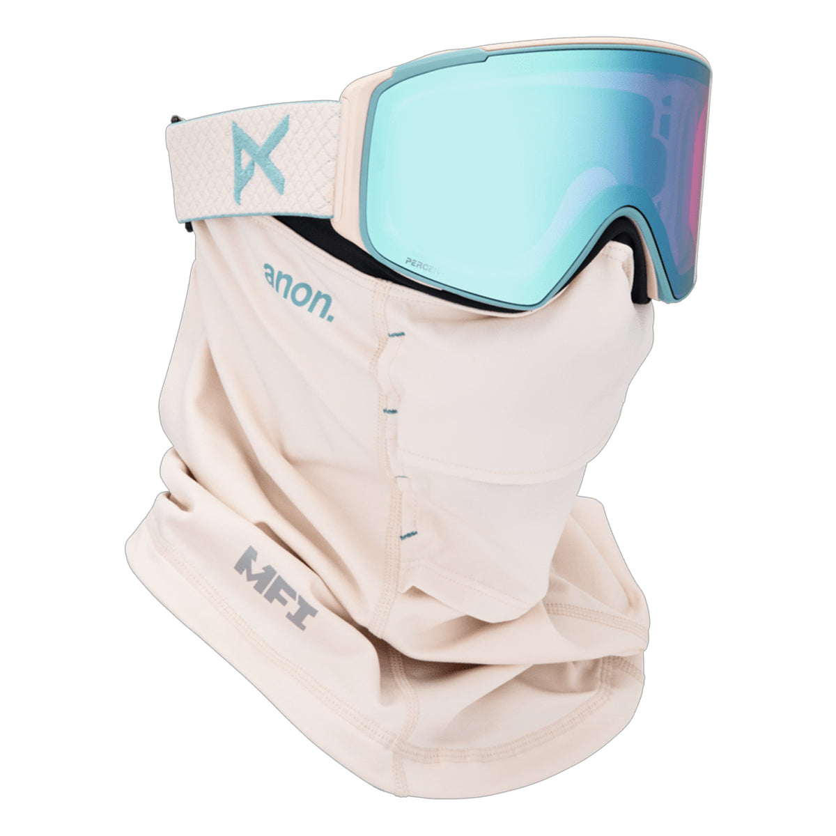 Anon M4S Goggles (Cylindrical) + Bonus Lens + MFI Face Mask