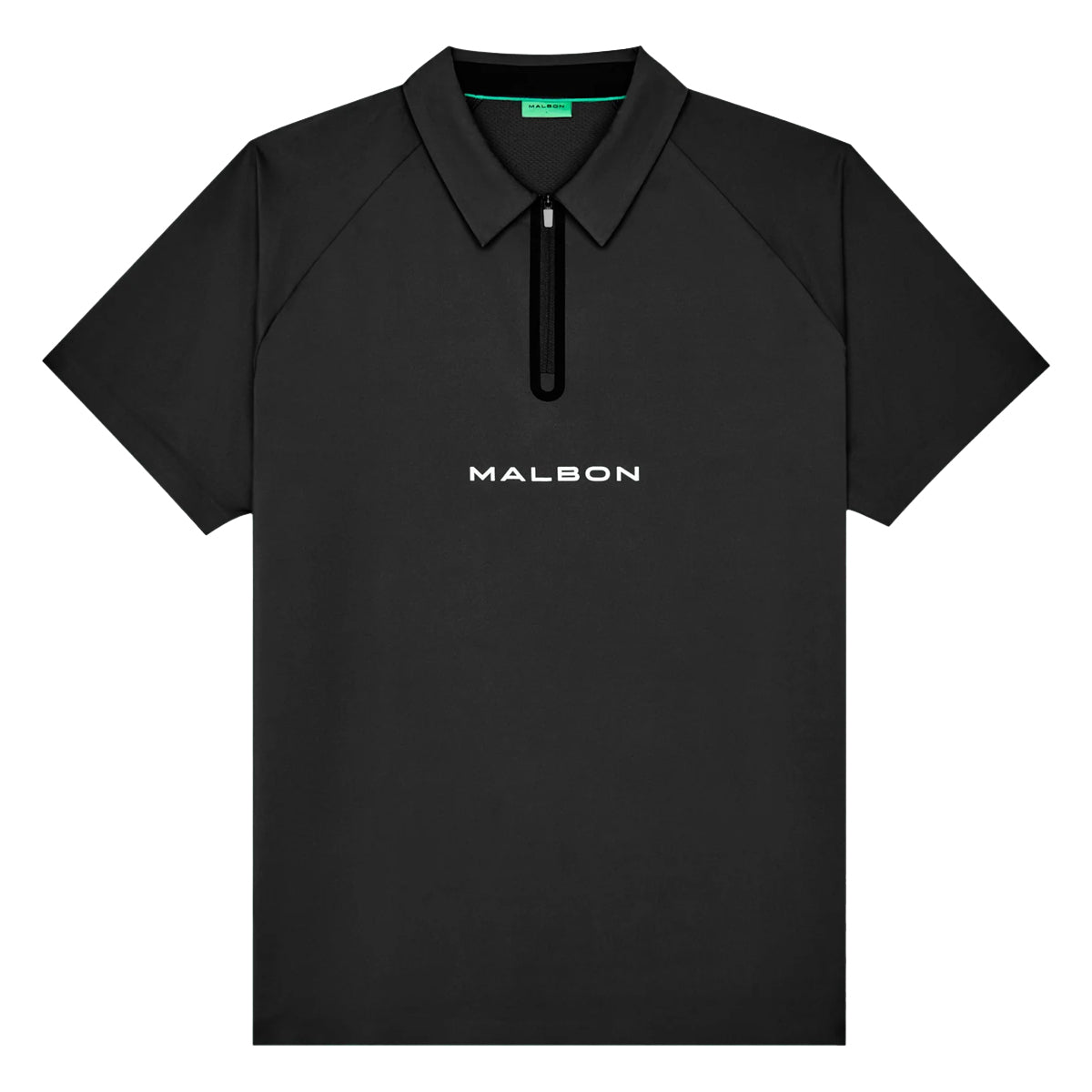 Malbon Performance ZIP Raglan Polo