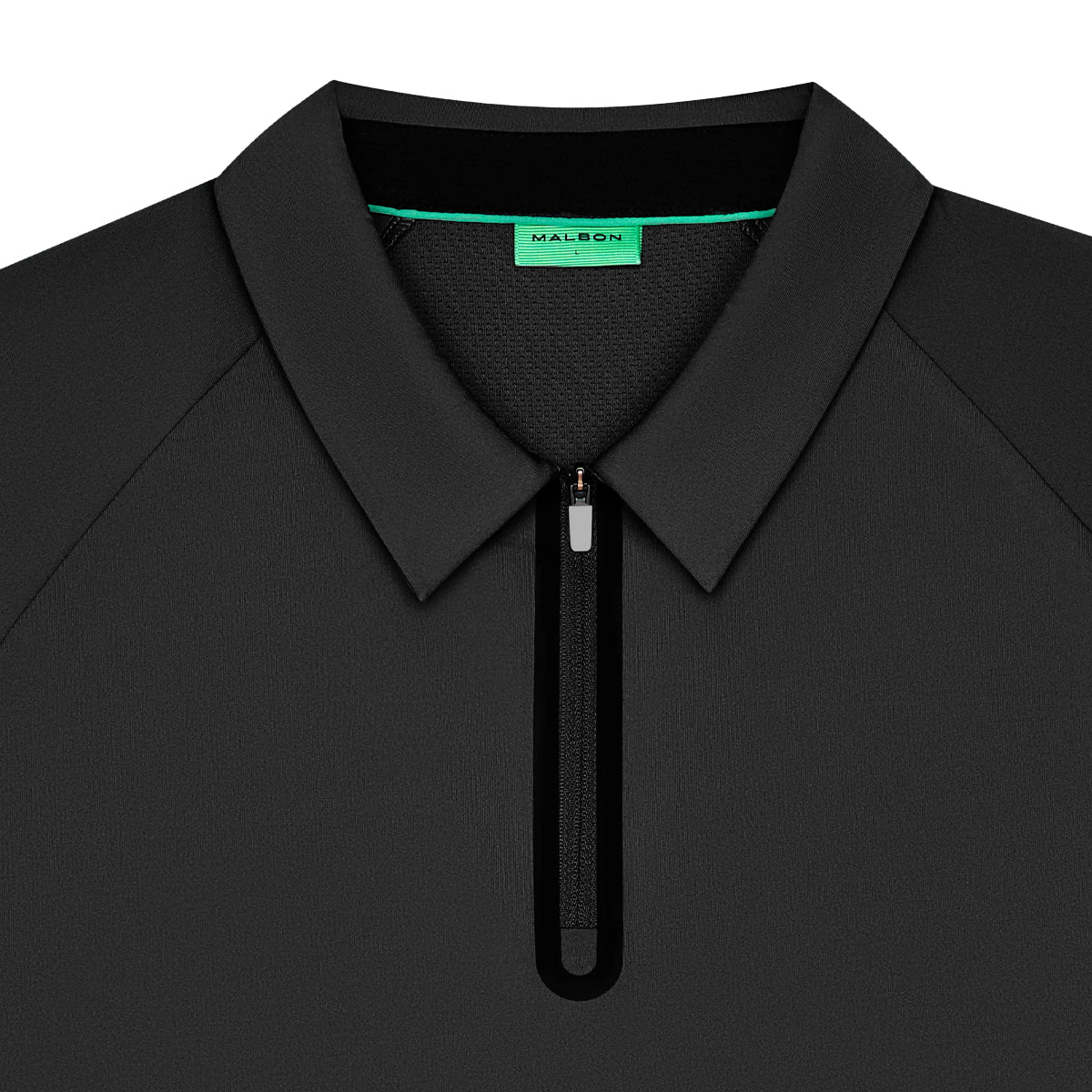 Malbon Performance ZIP Raglan Polo