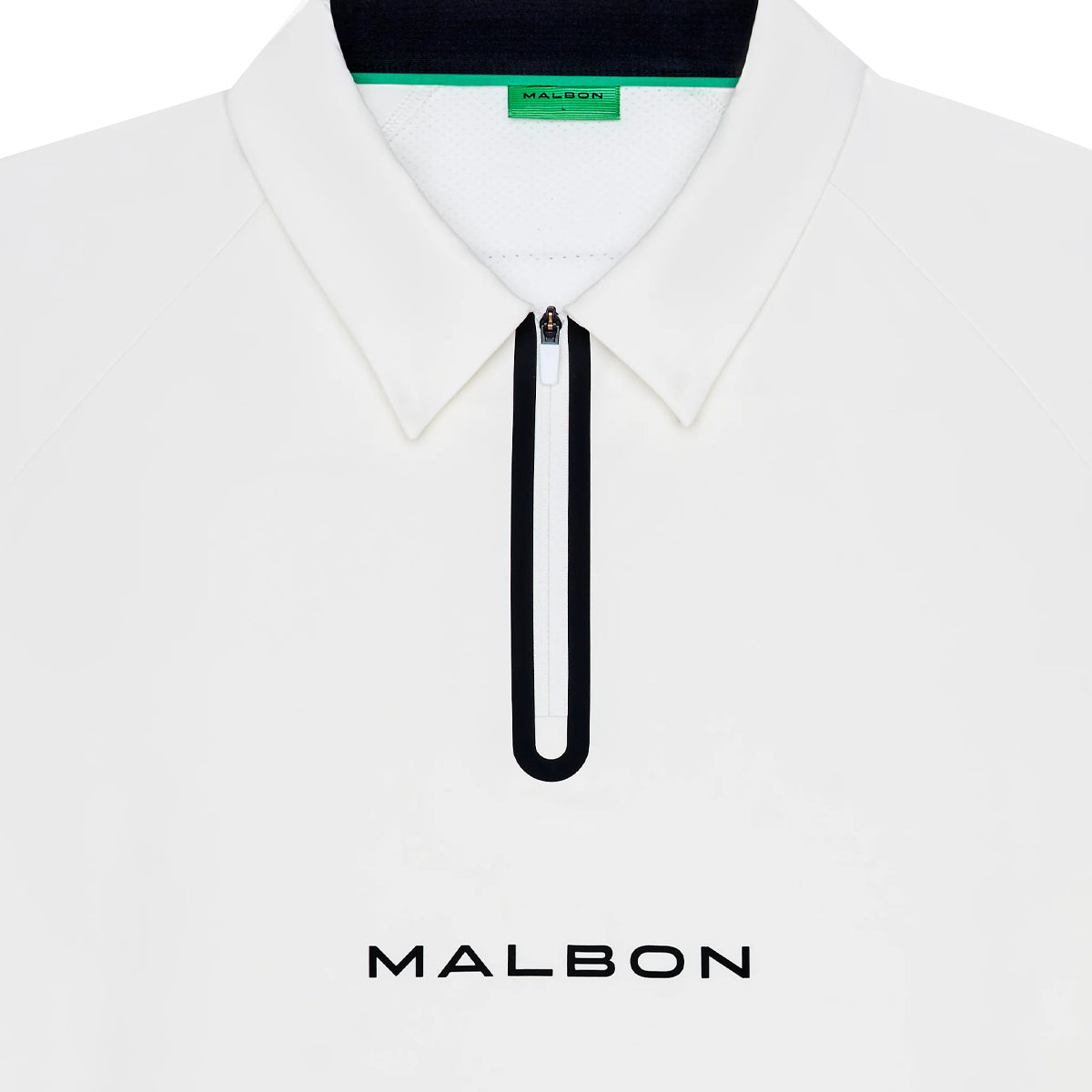 Malbon Performance ZIP Raglan Polo