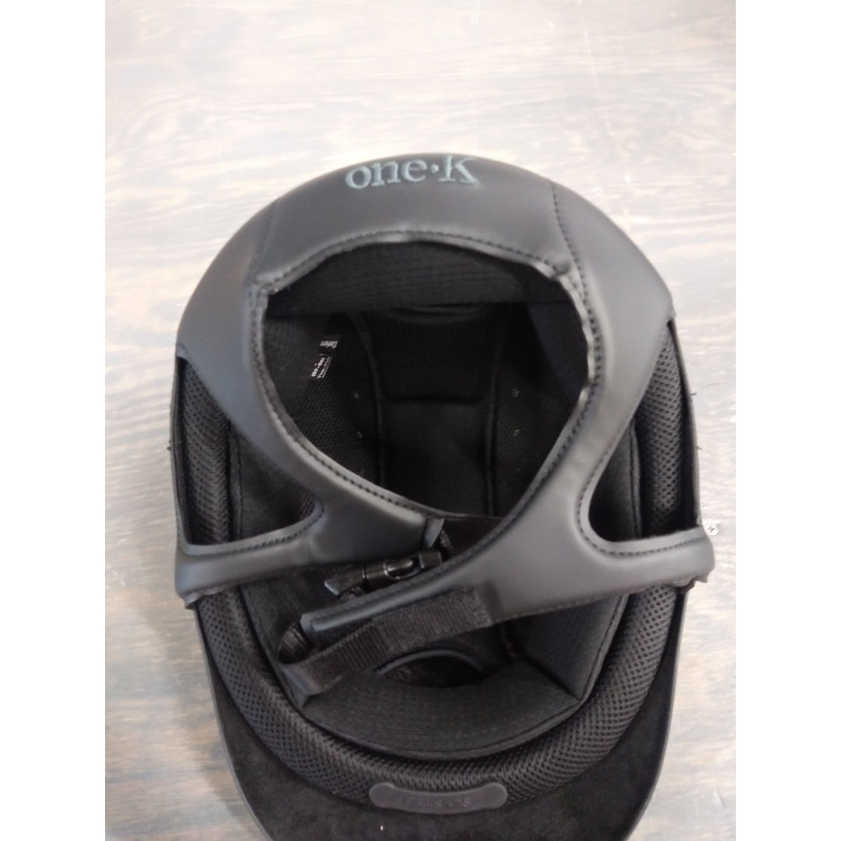 One K Defender Chrome Stripe Helmet - Black Matte CS - Large - Used - Good
