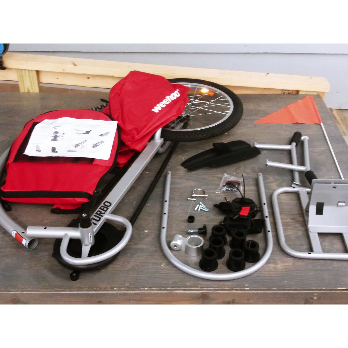 Weehoo iGo Turbo Bike Trailer - Used - Acceptable