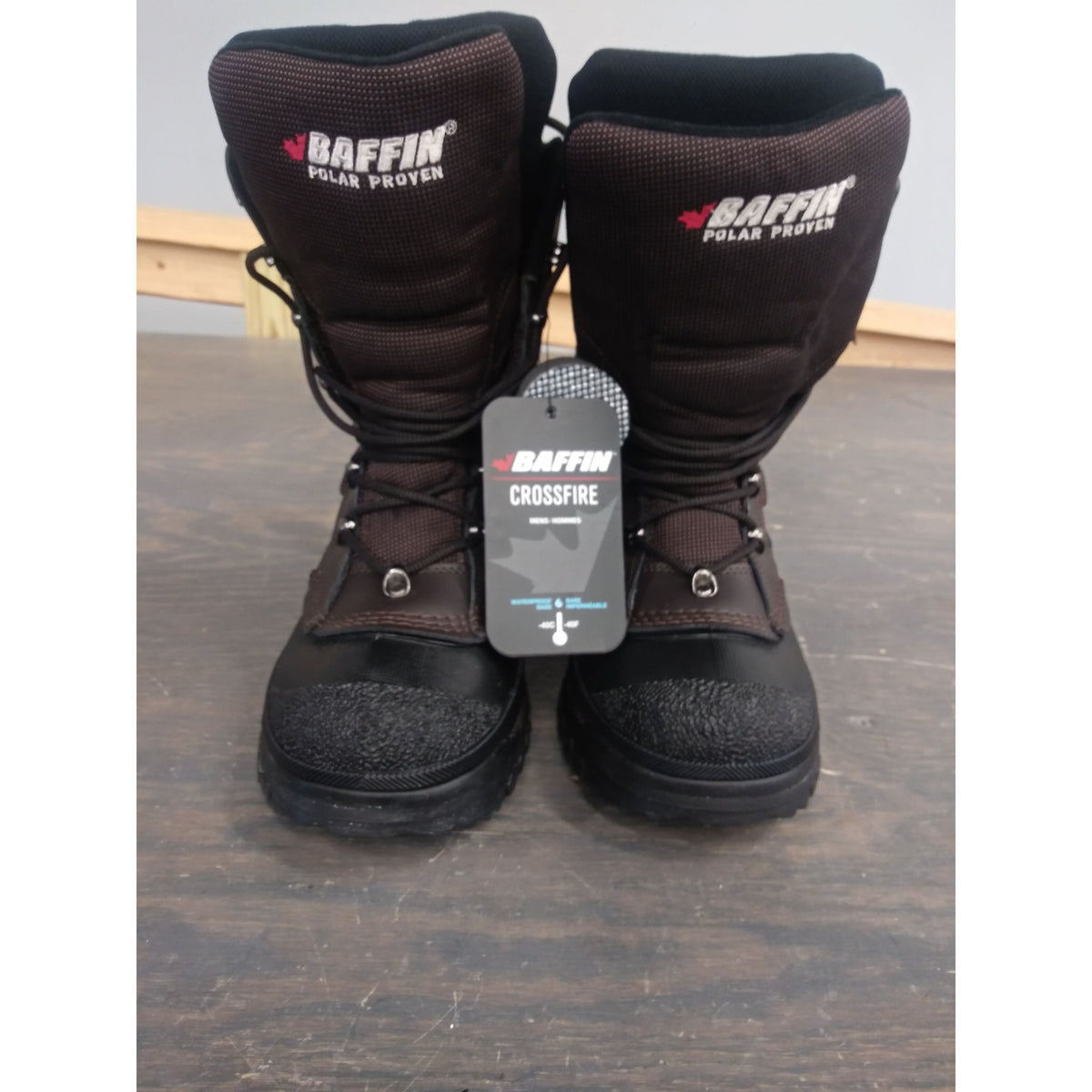 Baffin Men&#39;s Crossfire Boots - Brown - 13 - Used - Acceptable