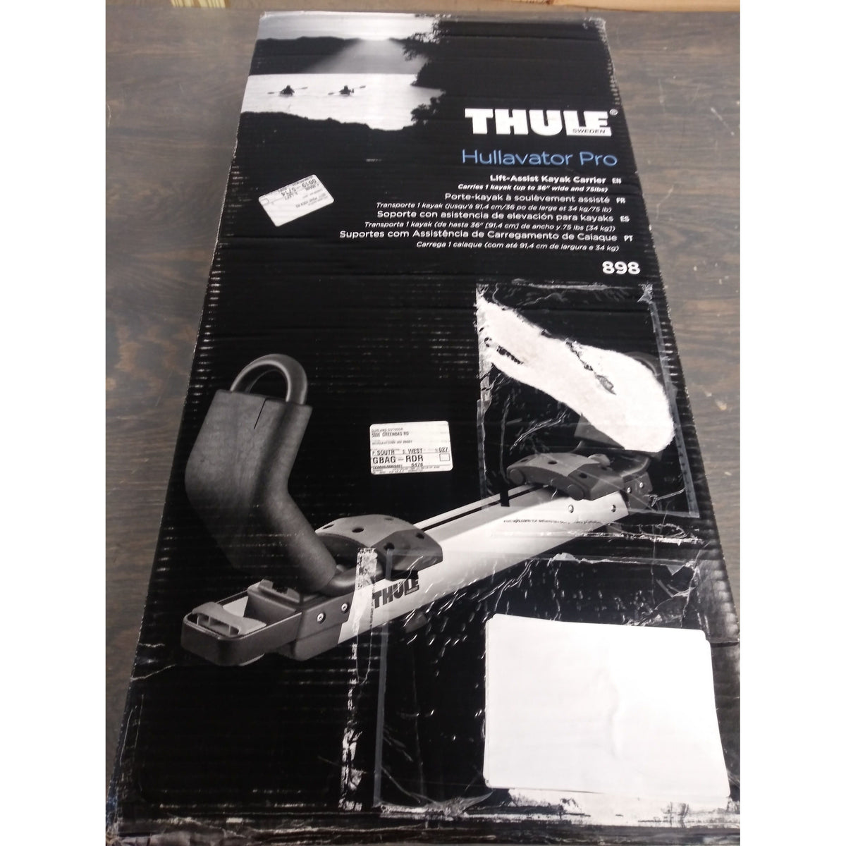 Thule Hullavator Pro Kayak Rack - Used - Acceptable