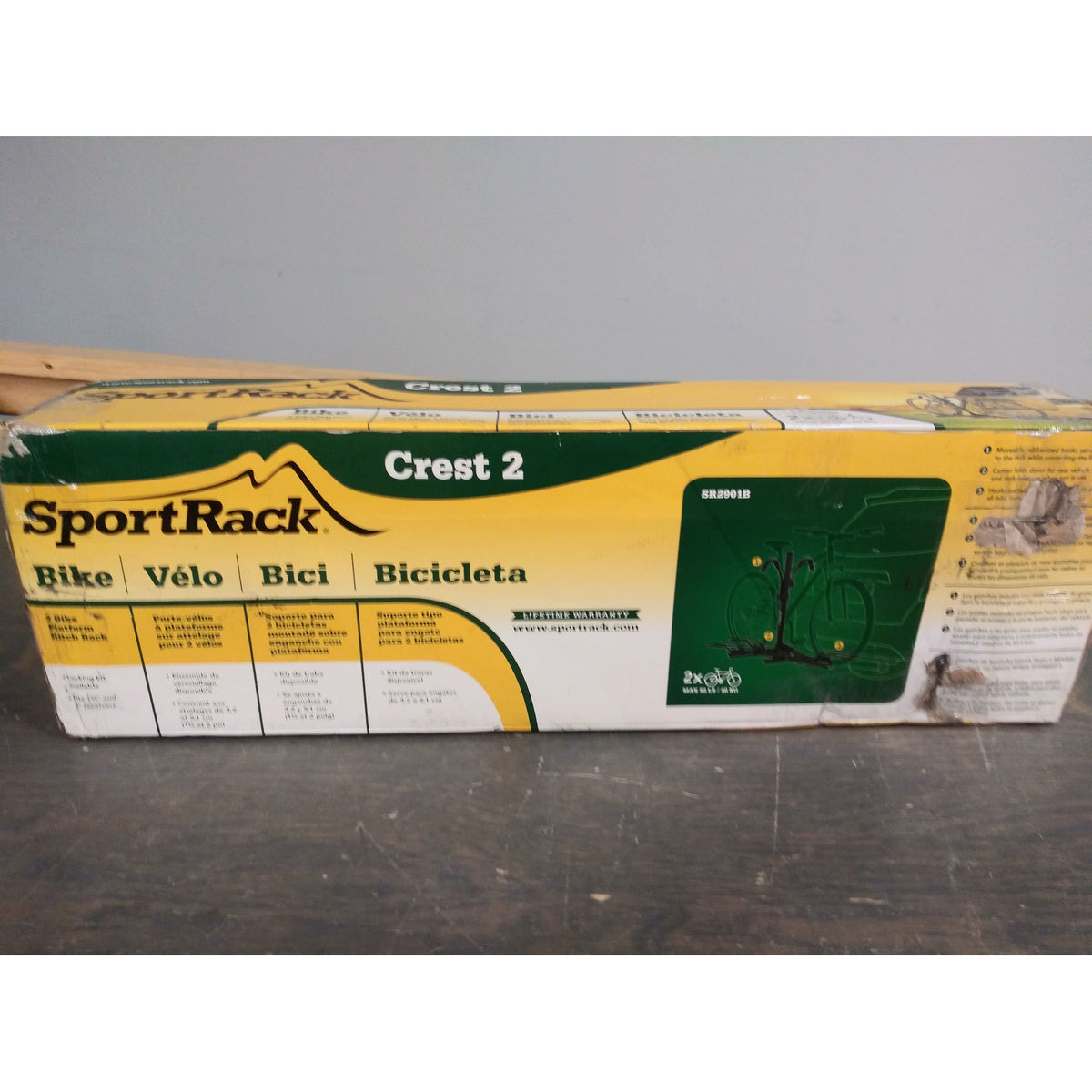 SportRack Crest 2 Non-Locking Rack - Used - Acceptable