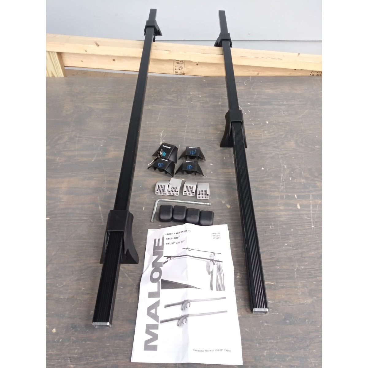 Malone SteelTop Universal Cross Rail System - 58" - Used - Acceptable