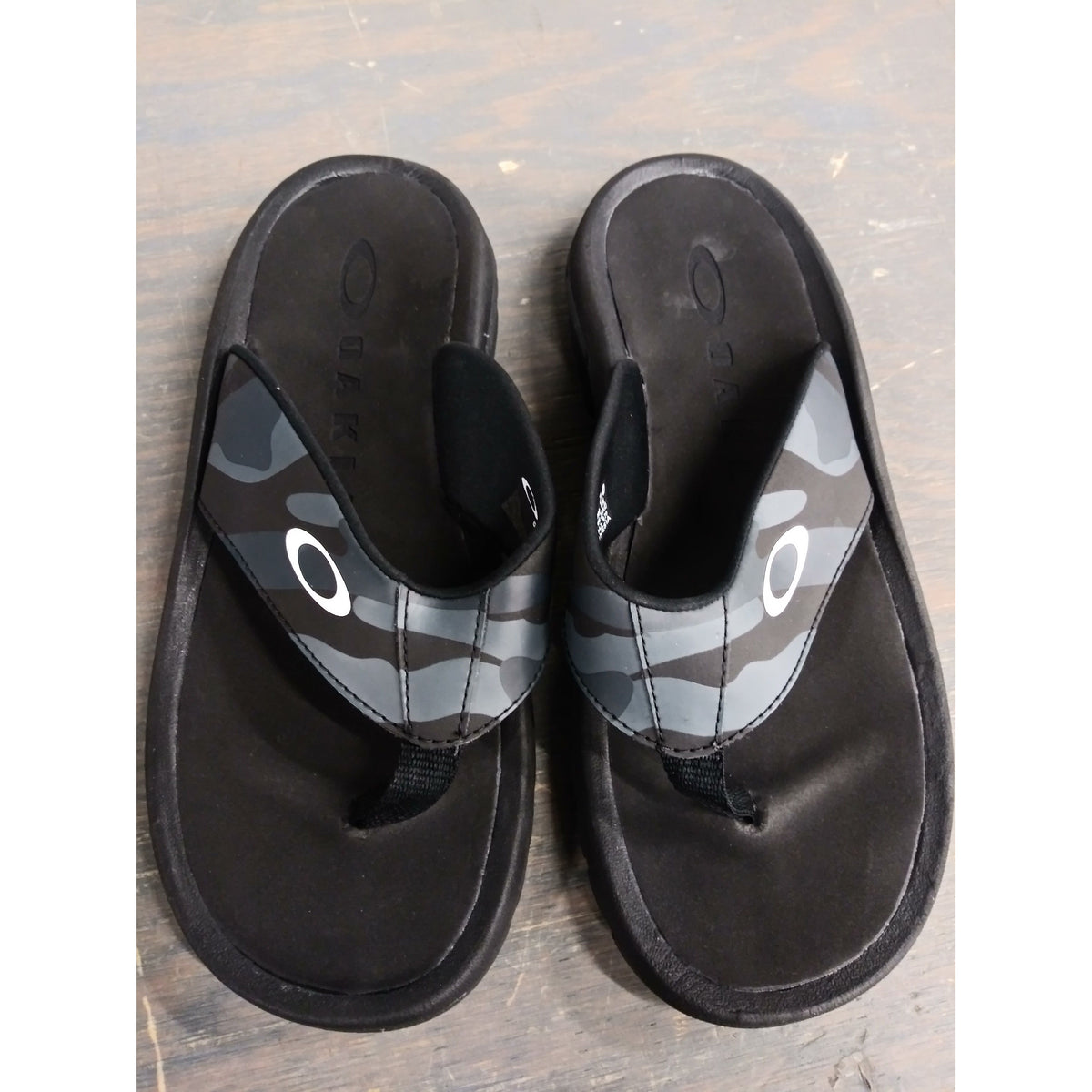 Oakley Super Coil Sandal 2.0 - Grey Camo - 7 - Used - Acceptable
