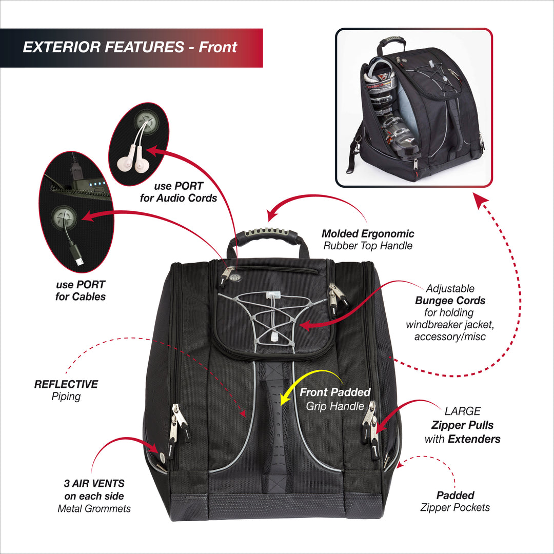 Athalon Everything Boot Bag
