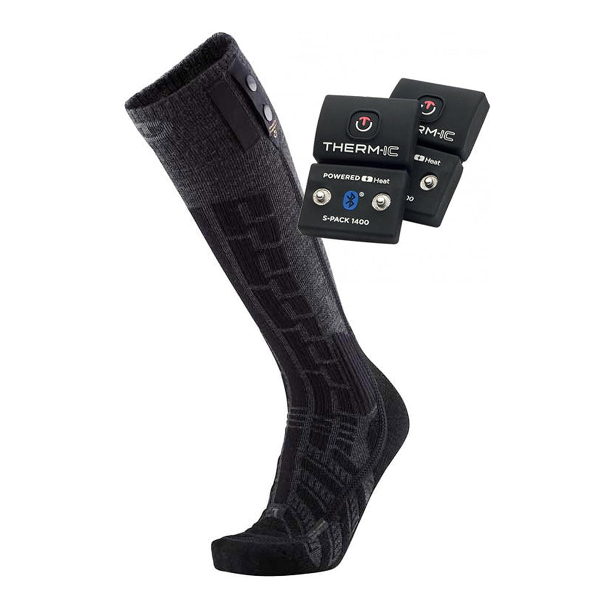 Therm-ic Ultra Warm Comfort S.E.T + S-Pack 1400B Heated Ski Socks