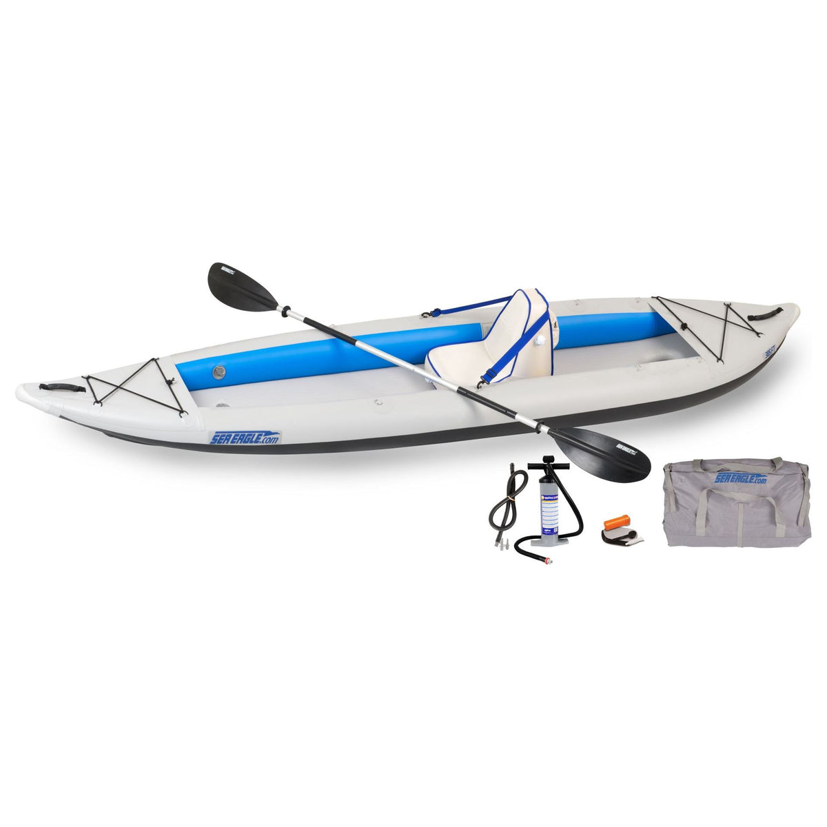 Sea Eagle 385ft FastTrack Kayak Deluxe Solo Package
