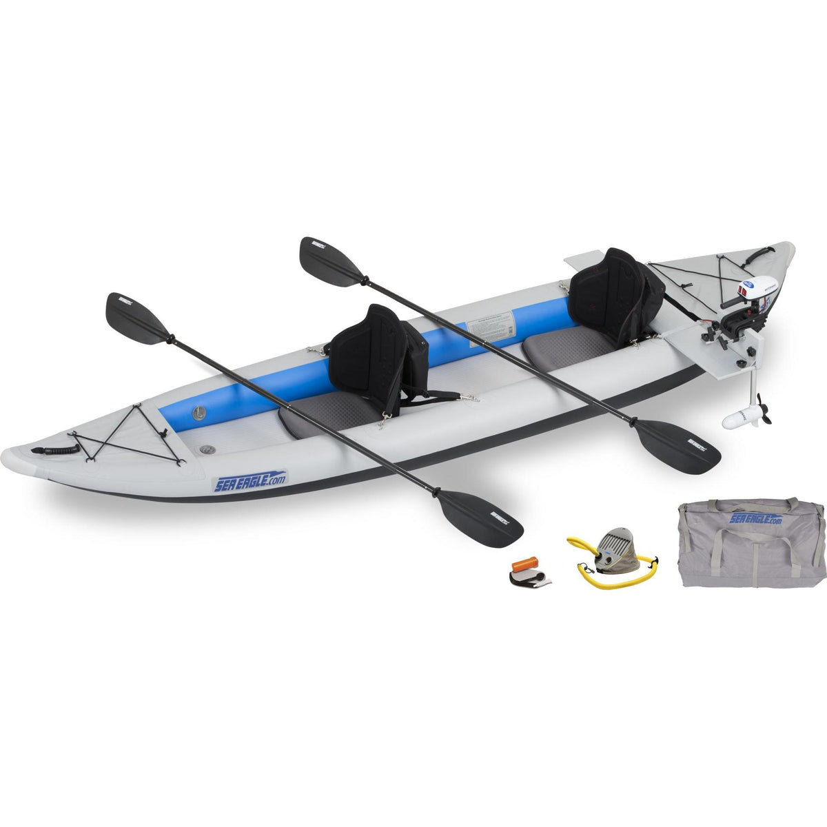 Sea Eagle 385ft FastTrack Kayak Pro Motor Package