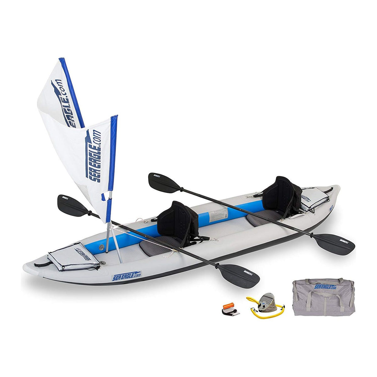 Sea Eagle 385ft FastTrack Kayak QuikSail Package