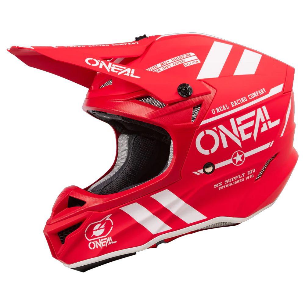 O'Neal 5 SRS Warhawk Helmet - Red O'Neal 5 SRS Warhawk Helmet - Red