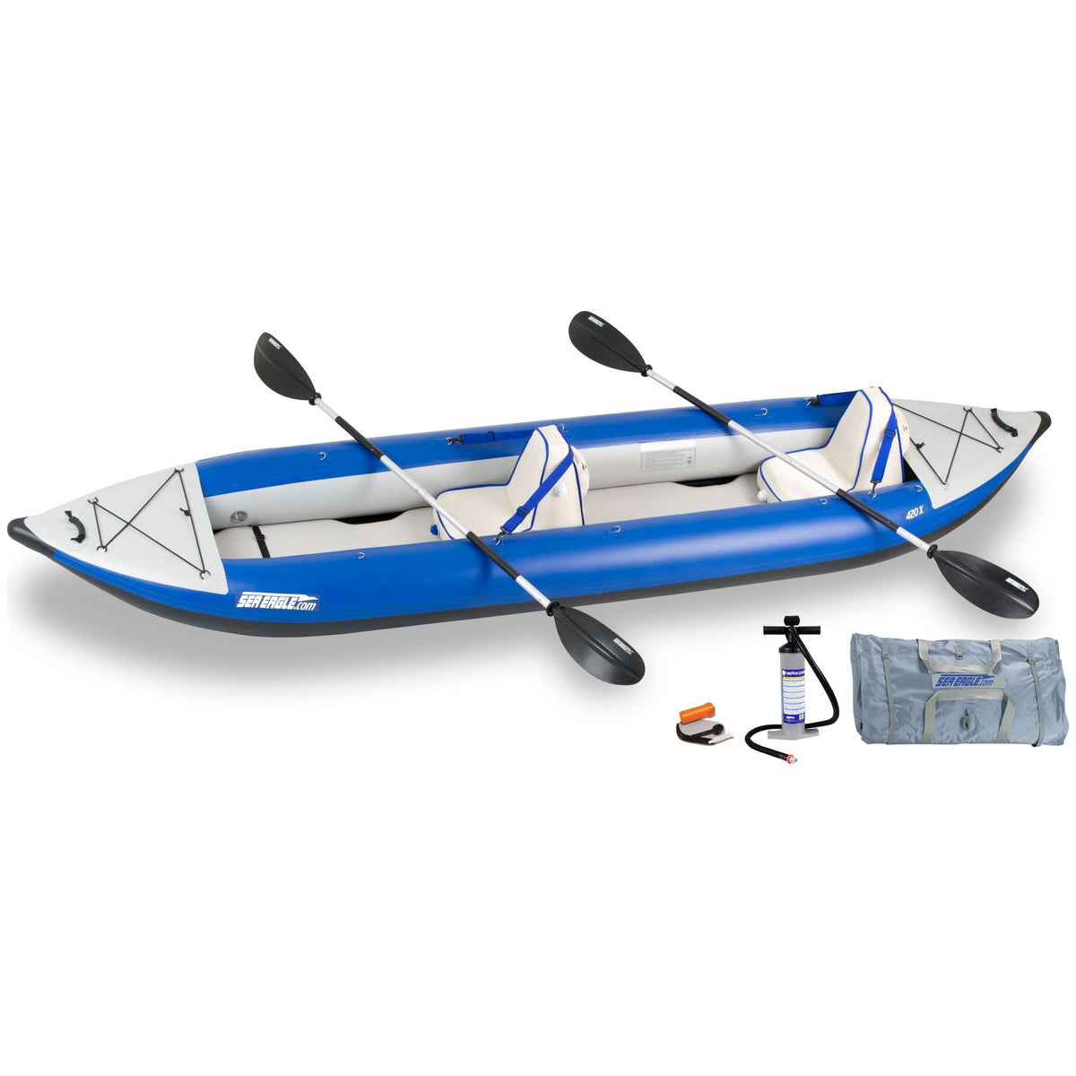 Sea Eagle 420x Explorer Kayak Deluxe Package