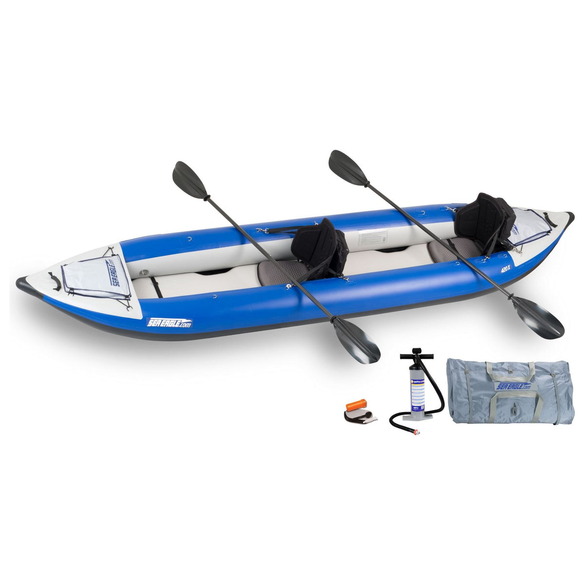 Sea Eagle 420x Explorer Kayak Pro Carbon Package