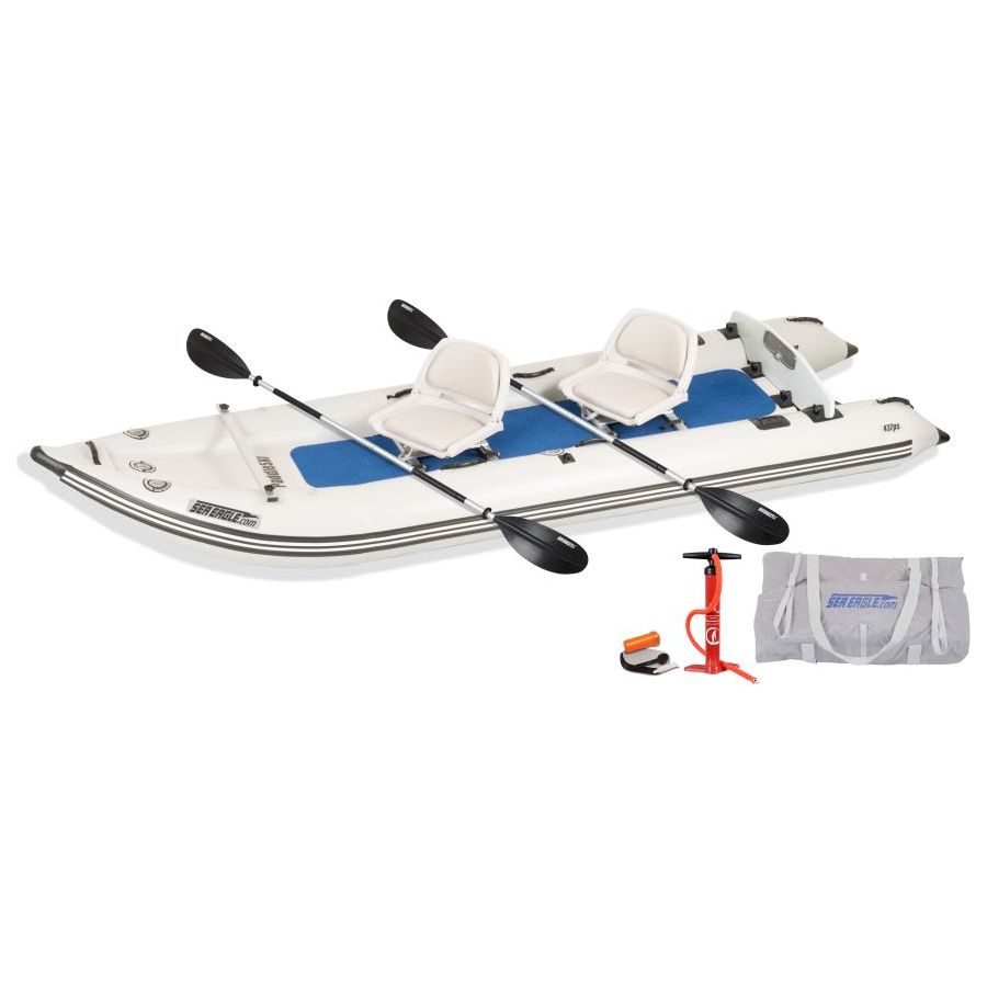 Sea Eagle 437ps Paddleski 2 Person Swivel Seat Package - Ourland