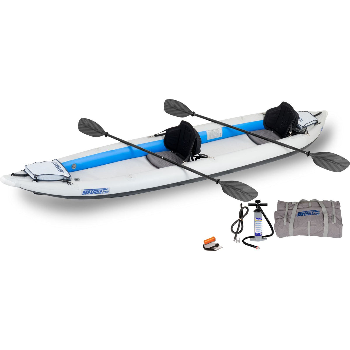 Sea Eagle 465ft FastTrack Kayak Pro 2 Person Package
