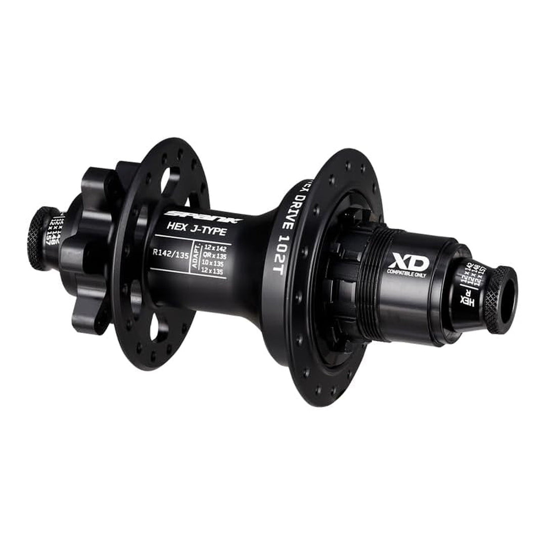 Spank HEX J-Type RS Boost 148 Steel HG, Steel Axle, 32H Rear Hub