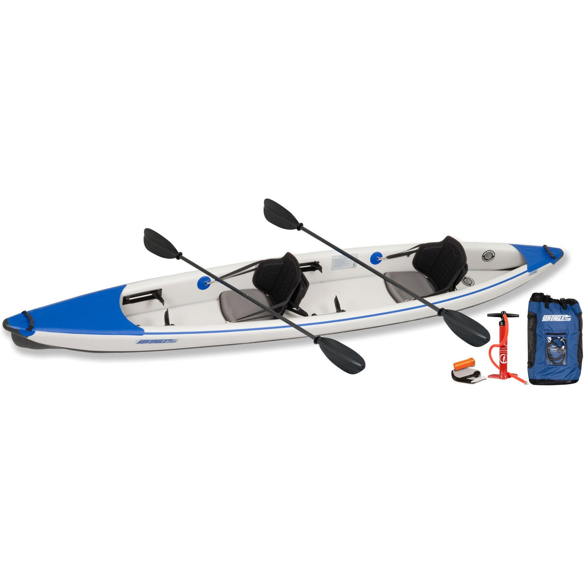 Sea Eagle 473 RazorLite Kayak Pro Carbon Tandem Package