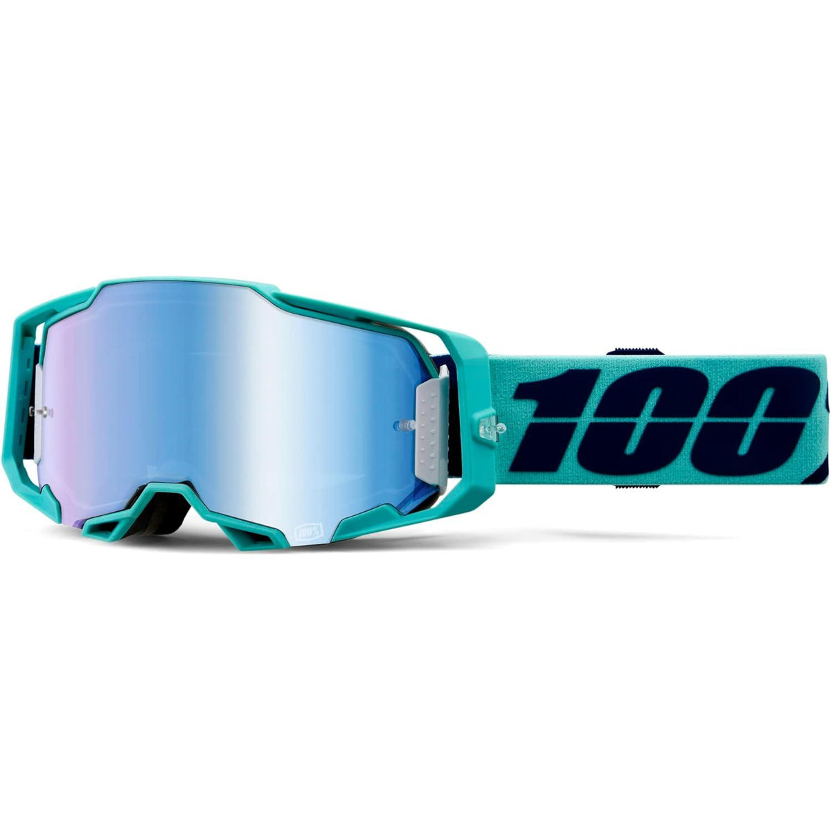 100% Armega Moto/MTB Goggle -  Esterel; Mirror Blue