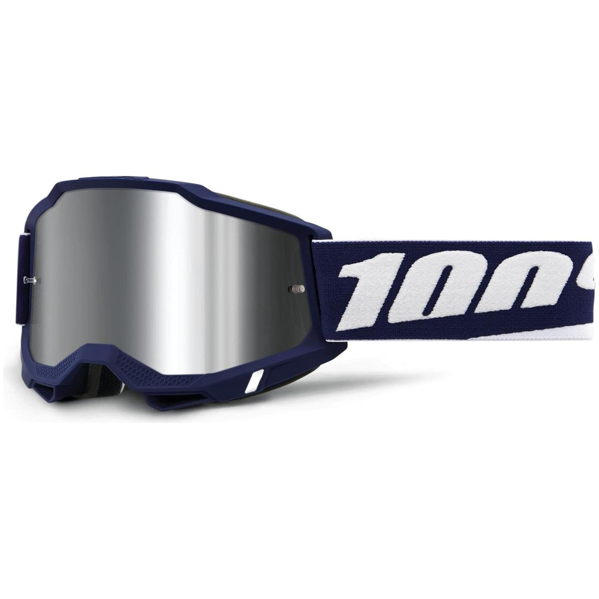 100% Accuri 2 Moto/MTB Goggle - Mifflin; Mirror Silver Flash