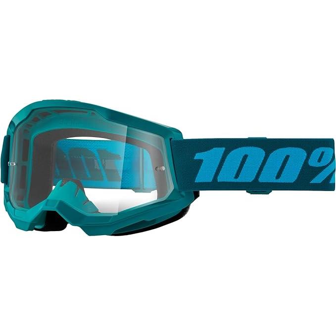 100% Strata 2 Moto/MTB Goggle - Stone; Clear